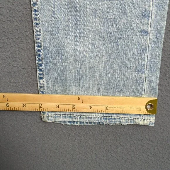 BKE Jeans Men's 28x32 Blue Jake Straight Leg Distressed Denim NWT